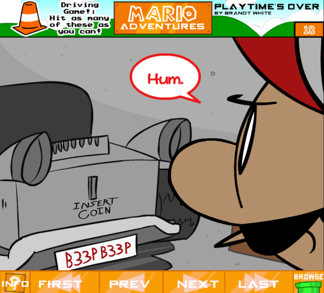 Mario Adventures 'Take the Wheel'