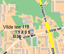 Kaja Mustamäe Kultuurikeskus Asukoht
