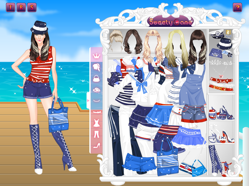 Navy Princess Dress Up Game