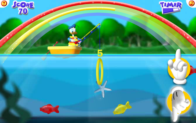 Donald's Gone Gooey Fishing