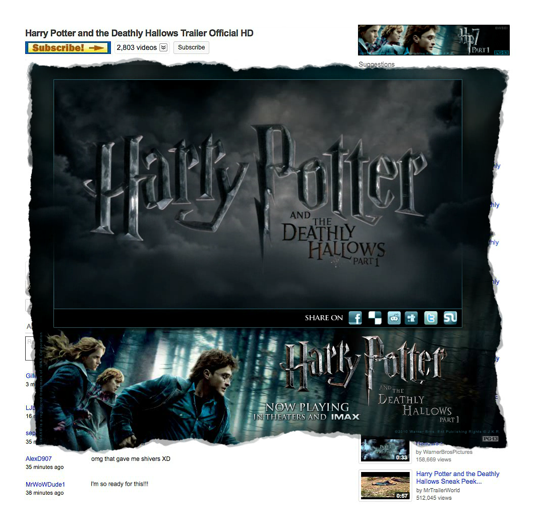 Harry Potter and the Deathly Hallows Part 1: YouTube Rumble