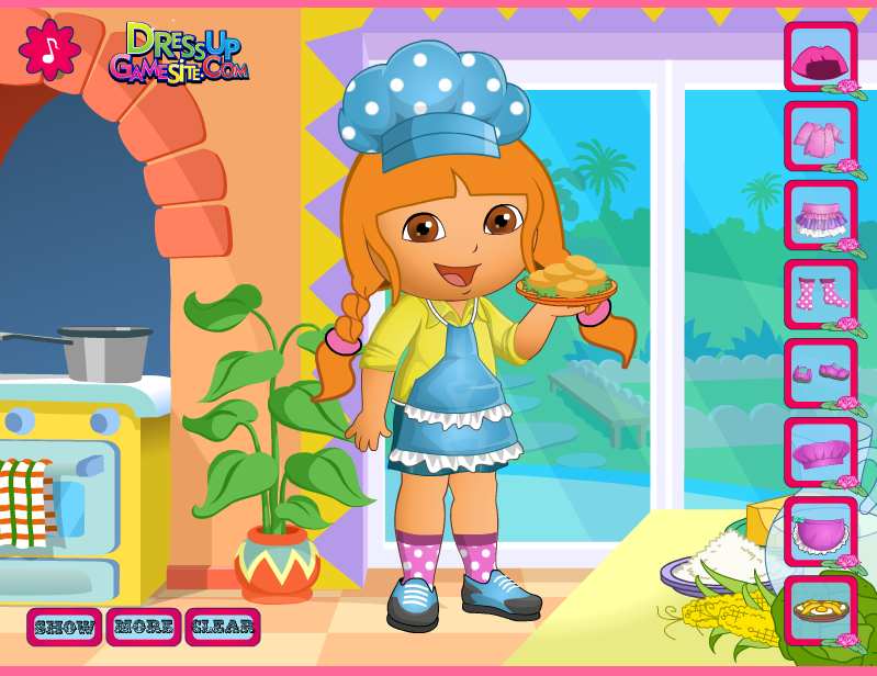 Dora The Cook Dress Up