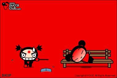 Pucca - Mosquito E-Card