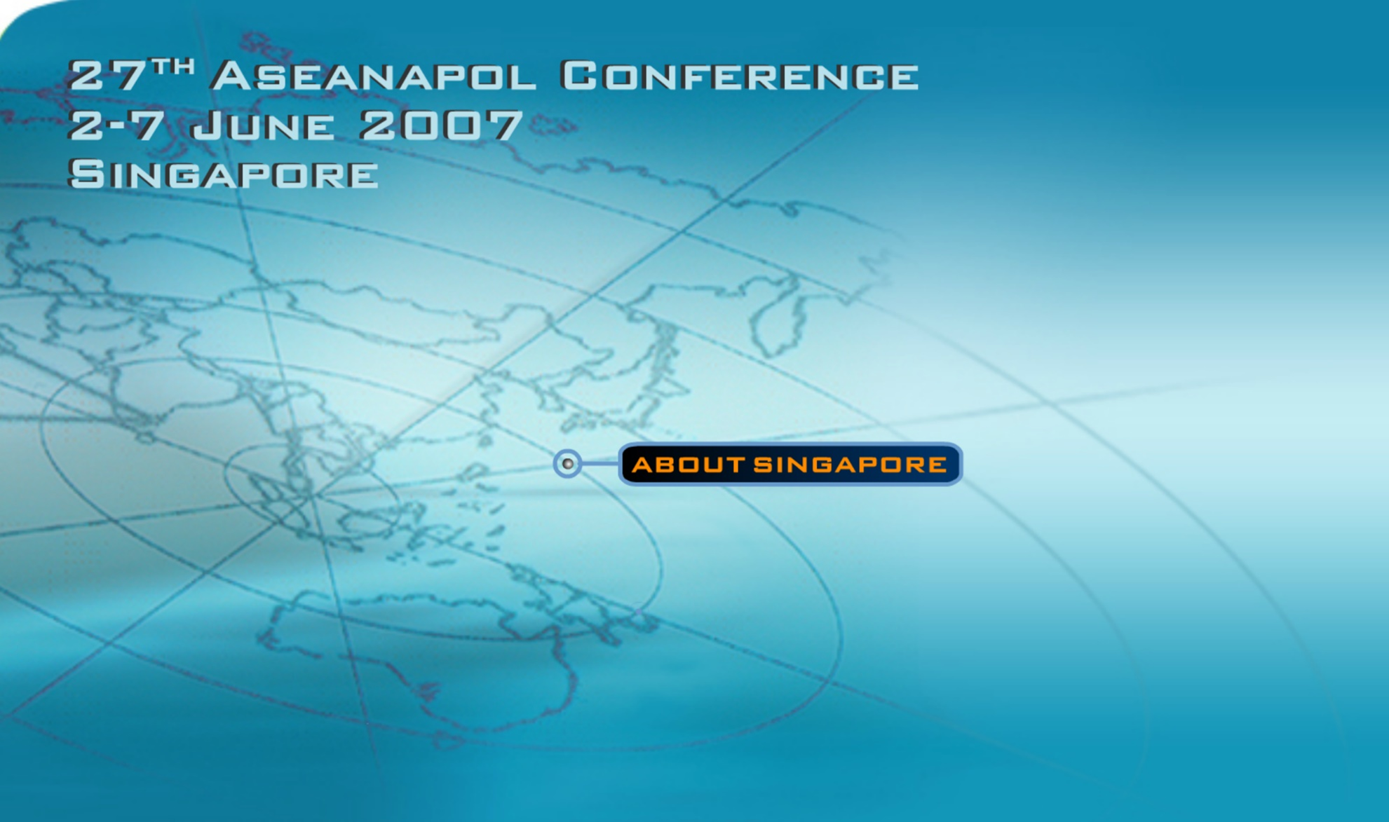 ASEANAPOL Conference 2007 Website Banner