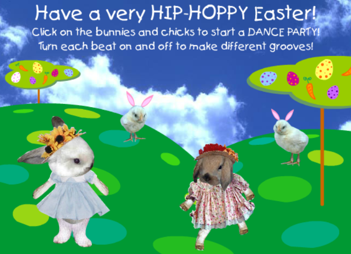 Have a very HIP-HOPPY Easter!