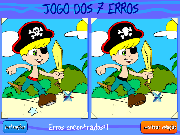 Jogo dos 7 Erros (Xuxinha)