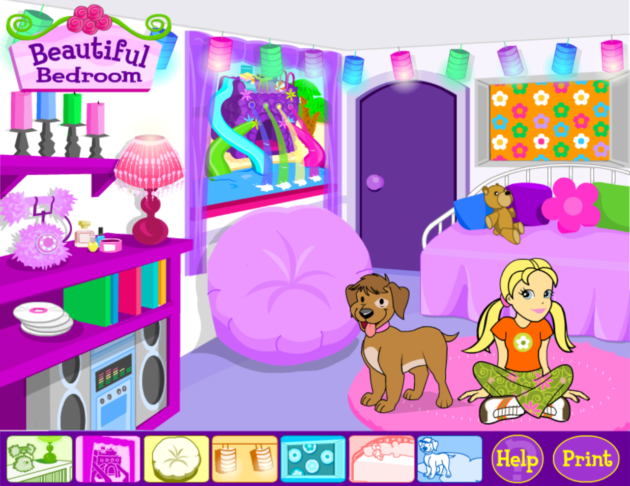Polly Pocket: Beautiful Bedroom