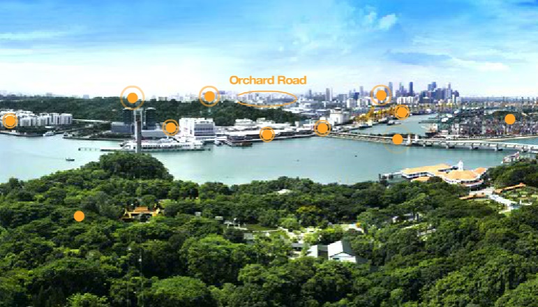 Singapore Tiger Sky Tower NORTH View