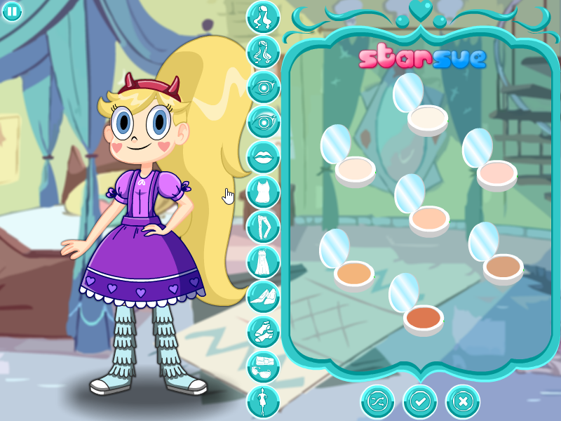 Star vs. The Forces of Evil: Star Butterfly Dress Up