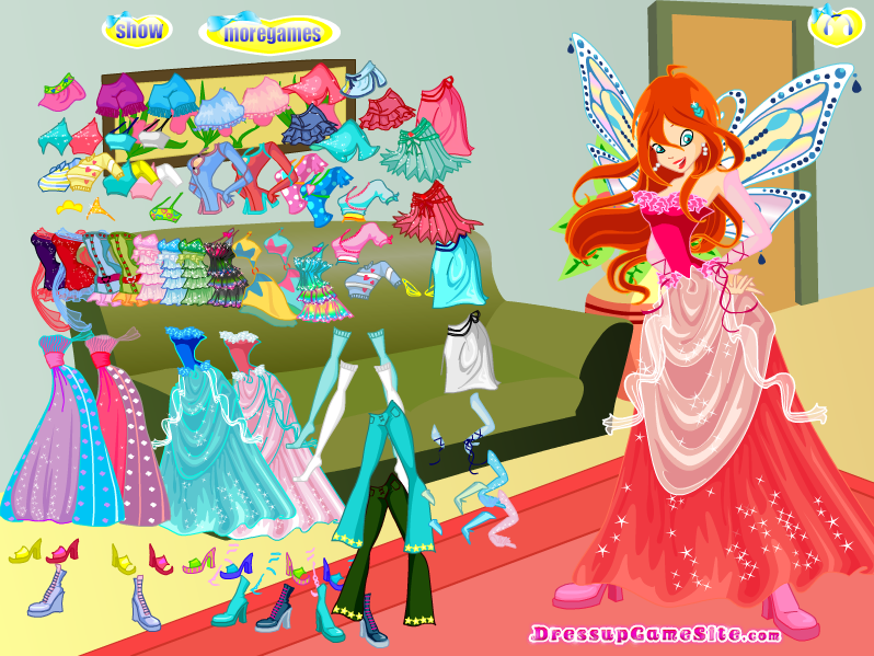 Winx Girl Fashion Game