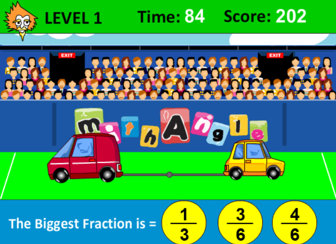 Tug Math Fraction