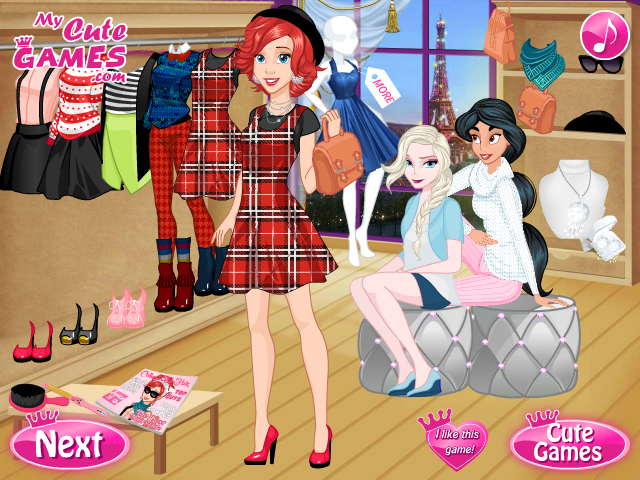 Princess Get Cool for College