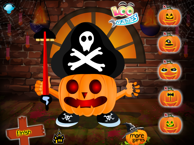 Halloween Pumpkin Deco