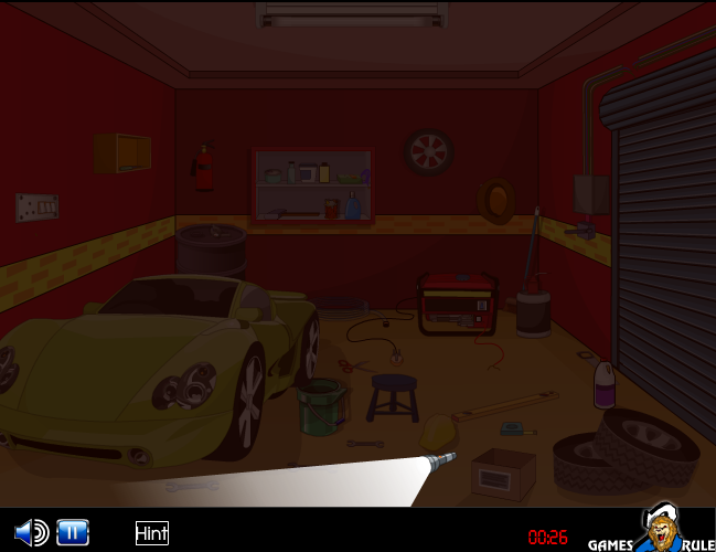 Live Escape: Garage Room