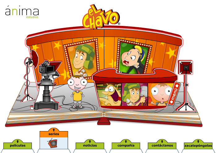 Ánima Estudios Website