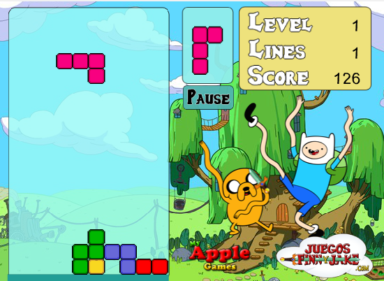 Adventure Time Tetris