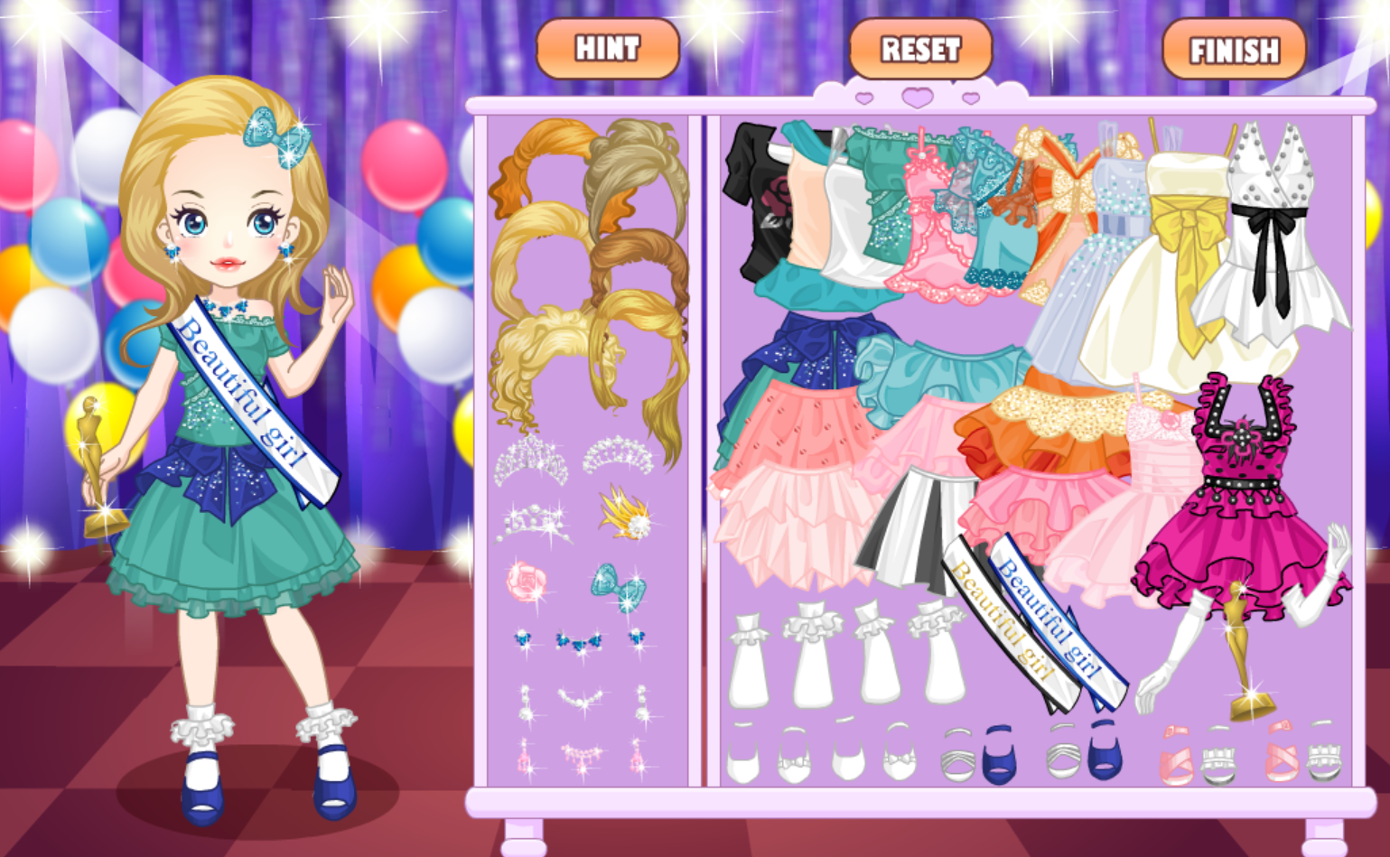 Beauty Pageant Dress Up Game