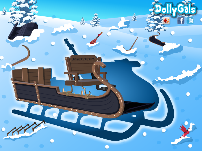 Frozen Sled Fix & Decor