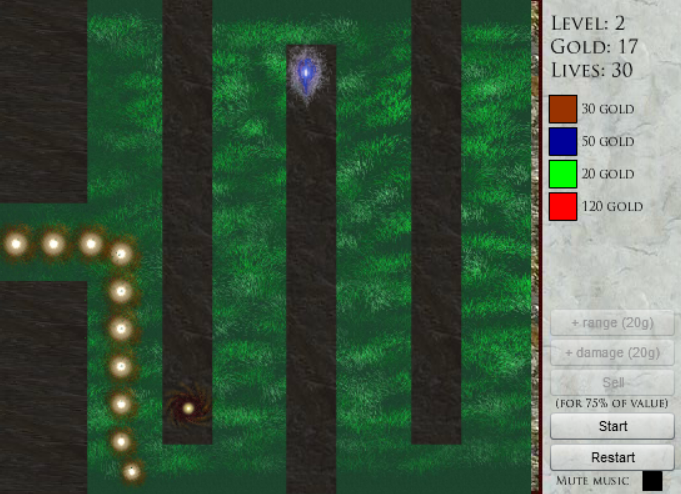 Eternal Temple Tower Defense