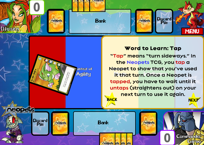 Neopets Trading Card Game: Online Demo