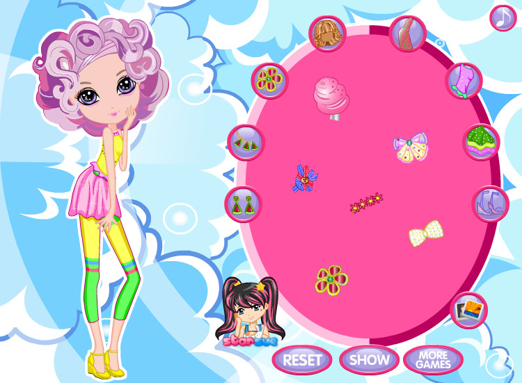 La Dee Da Tylie as Cotton Candy Crush