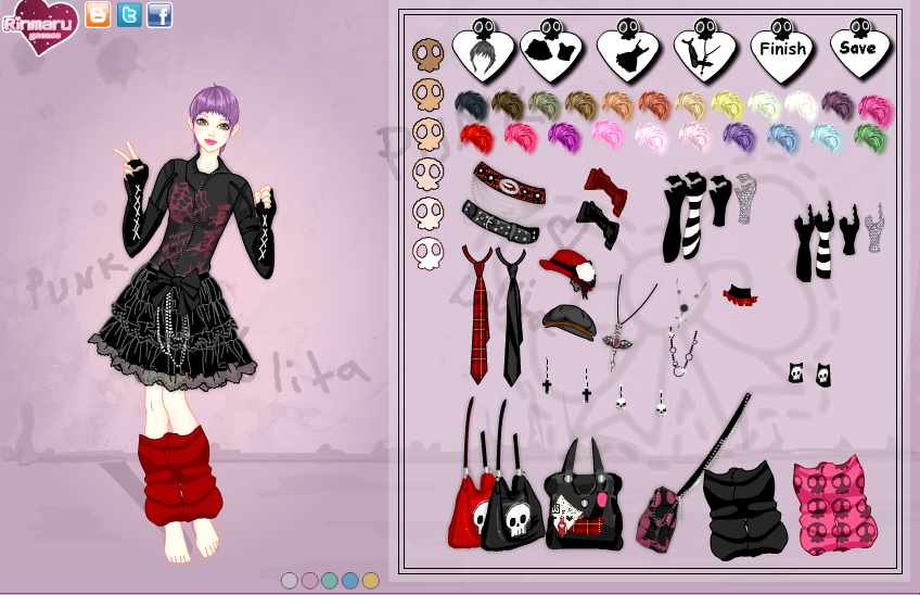 Punk Lolita Dress Up Game