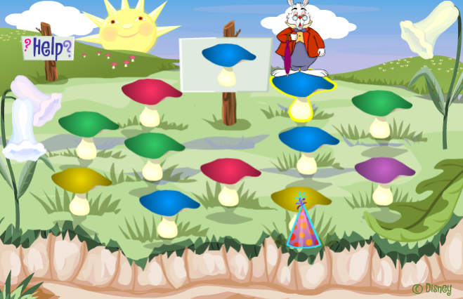 White Rabbit's Hurry Scurry Game