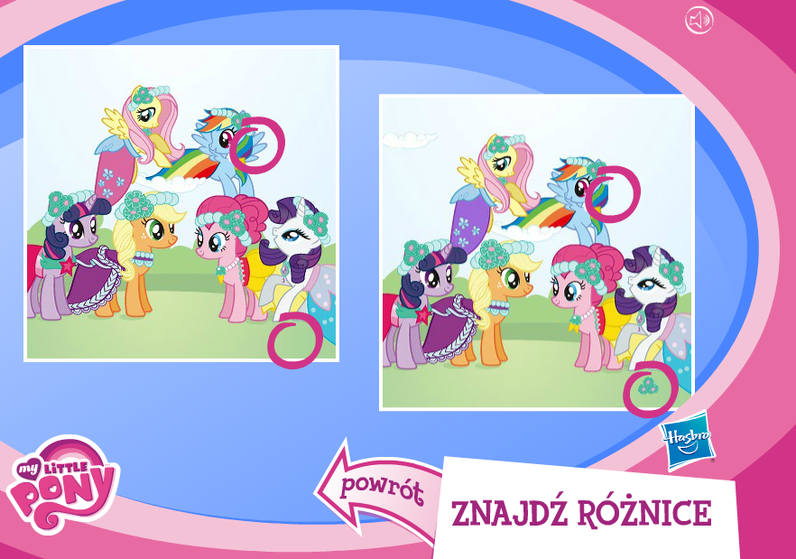 My Little Pony: Znajdź Różnice