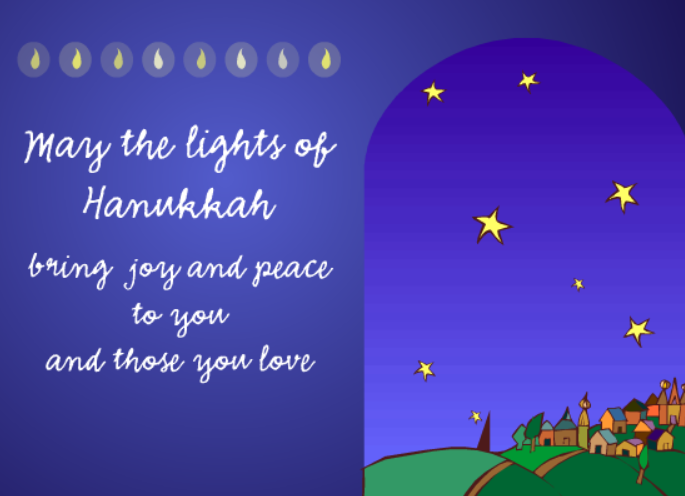 The Lights of Hanukkah