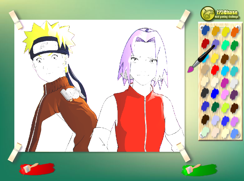 Naruto Kids Coloring