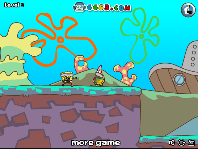 Patrick protects Spongebob