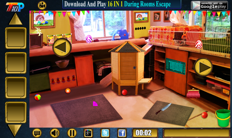 Rescue Bunny From Easter Celebration