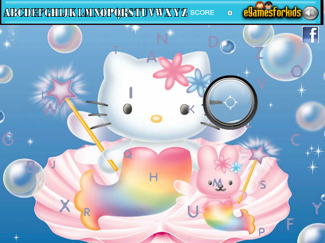 Hello Kitty Hidden Alphabets