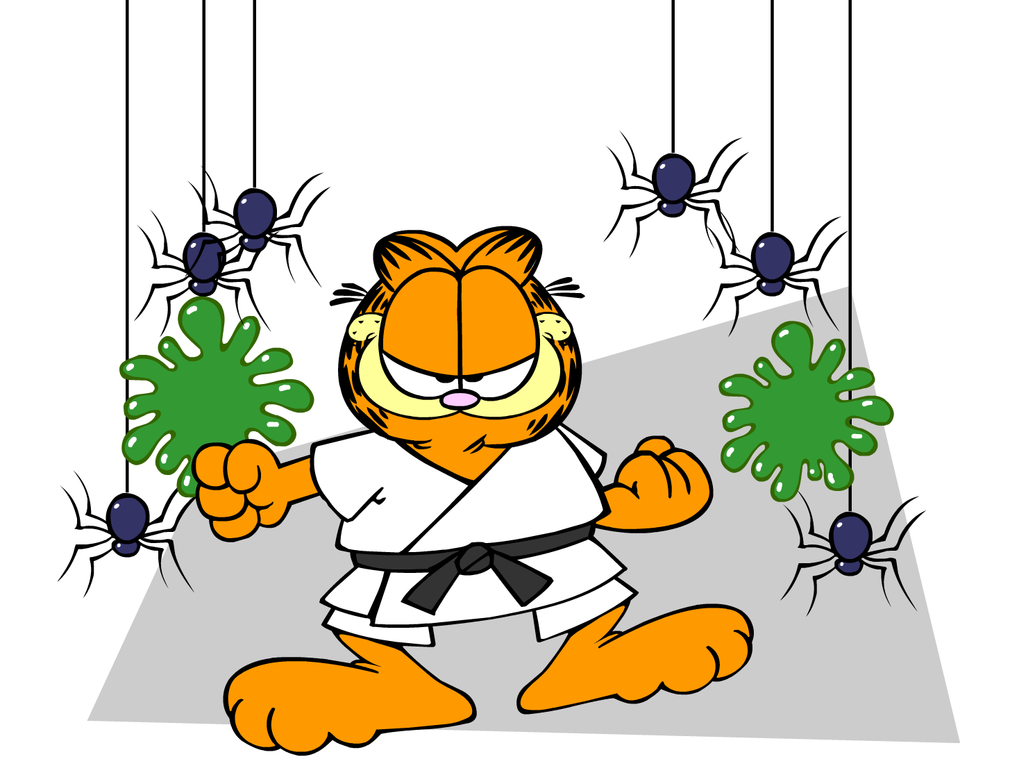 Garfield's Twelve Days of Christmas - day 9