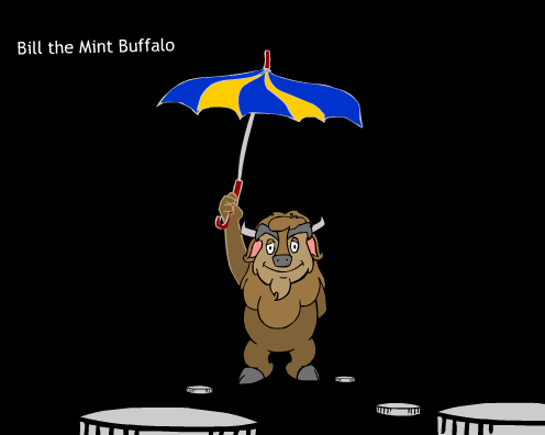 Bill the Mint Buffalo Clip