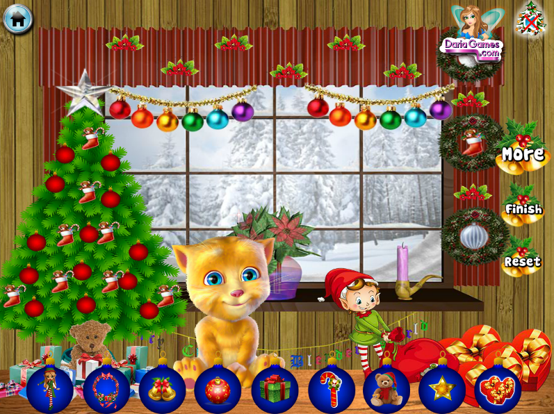 Talking Ginger X-Mas Decor