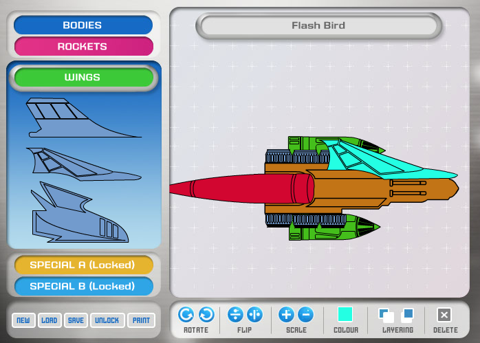 Thunderbirds: Design Thunderbird X