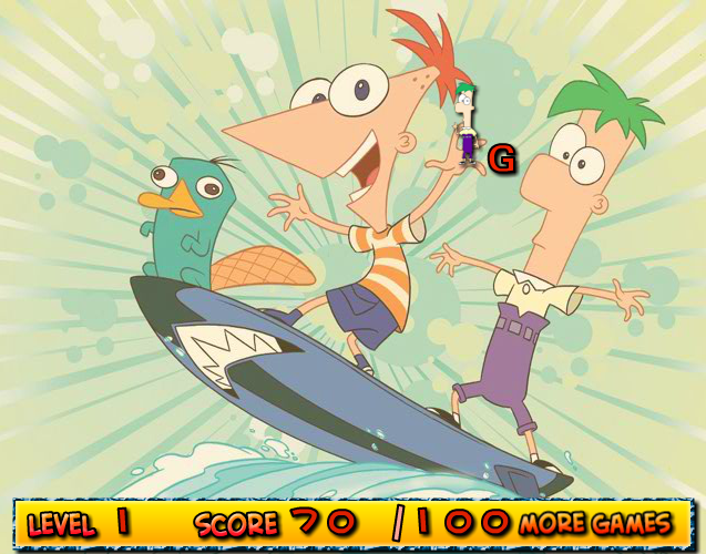 Phineas and Ferb Typing
