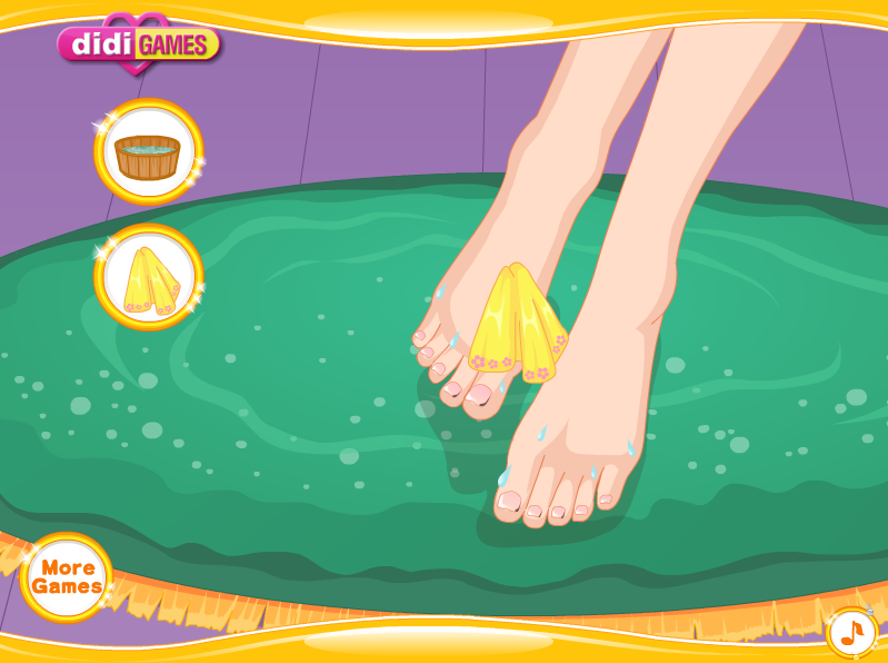 Flower Pedicure Designs