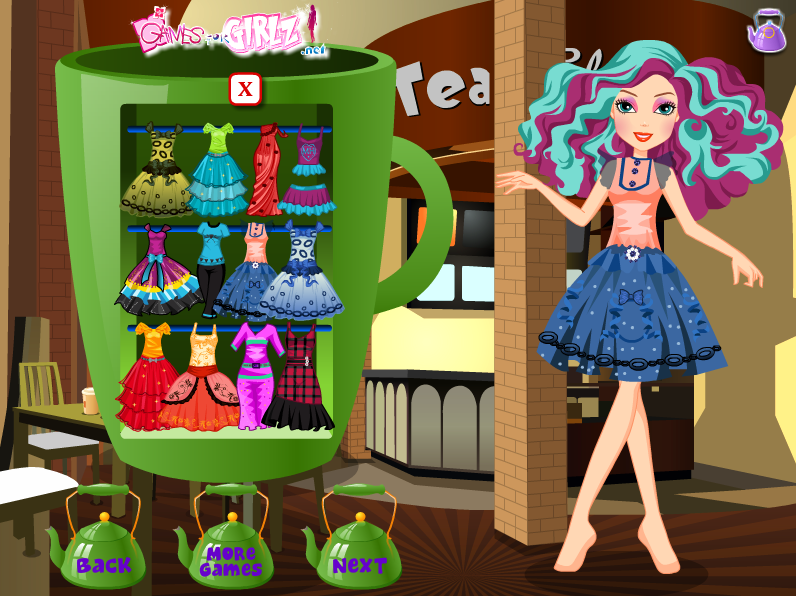 Madeline Hatter: Day in Tea Shop Dressup