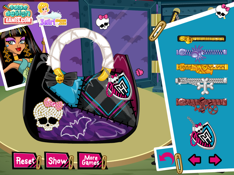 Design Monster High Handbag