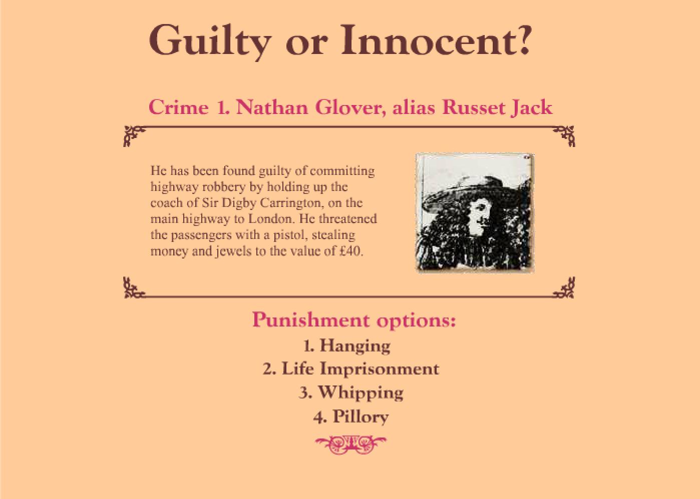 Guilty or Innocent?