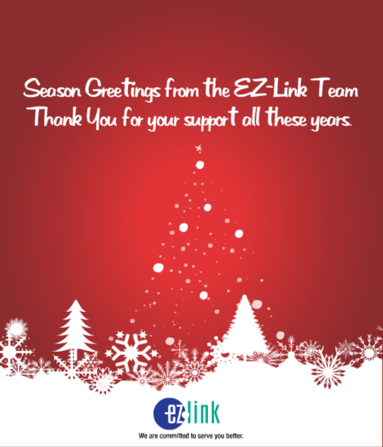 Ez-Link Website Christmas Intro (Singapore)