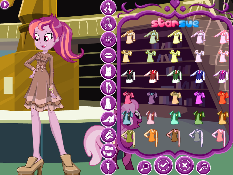 My Little Pony Equestria Girls: Miss Cheerilee Dress Up