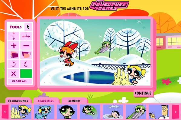 The Powerpuff Girls: Create Your Own E-Card