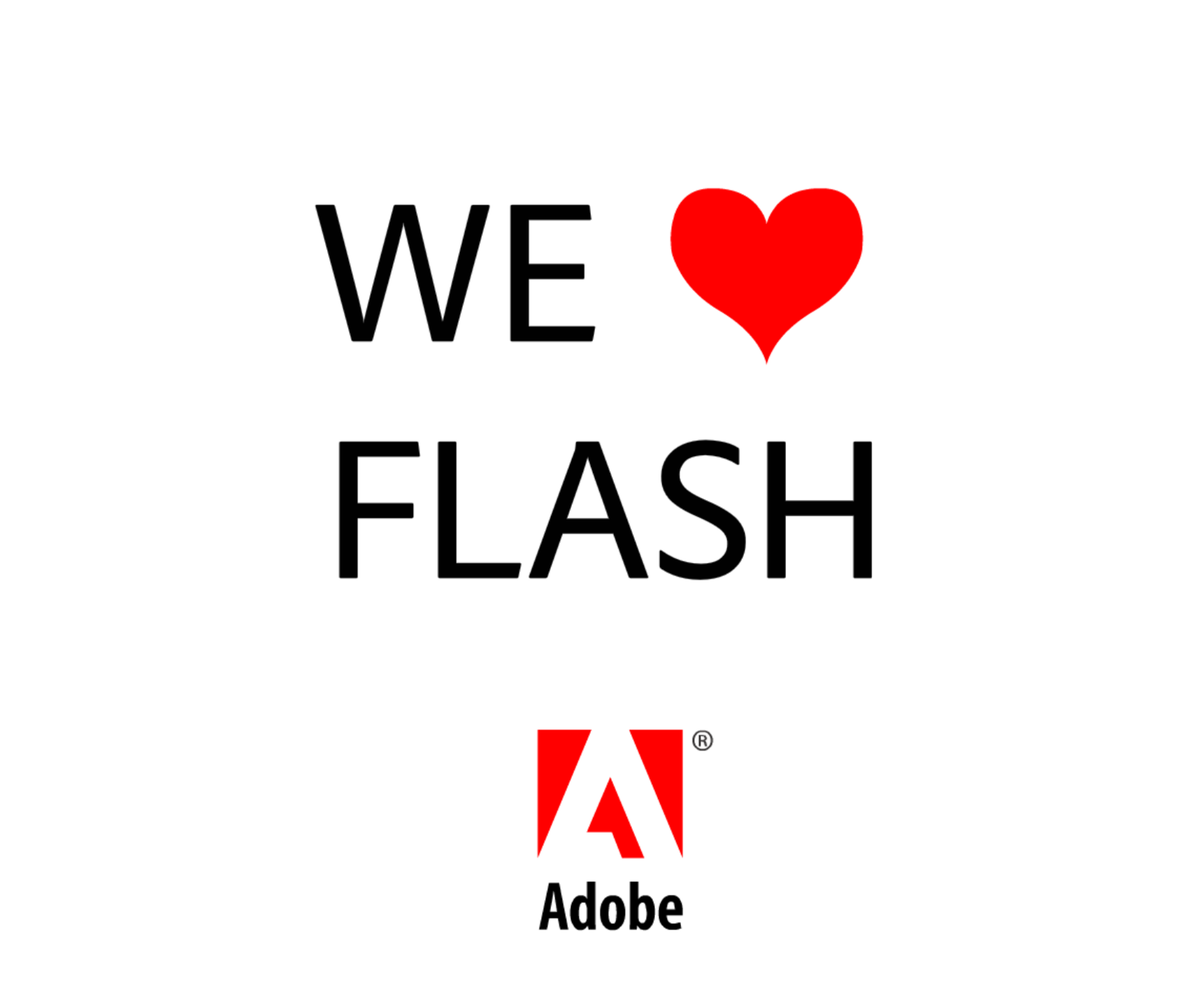 Adobe "We Love" 300x250