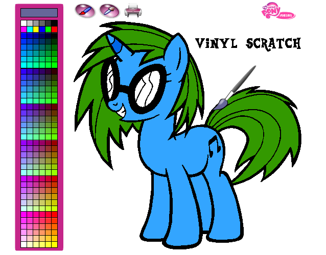 Dibujo de Vinyl Scratch