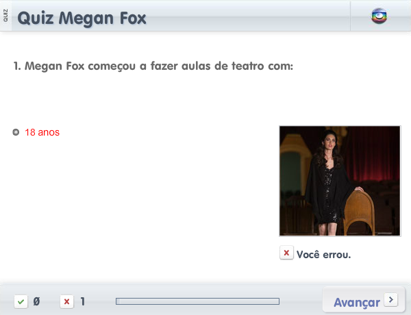 Quiz Megan Fox