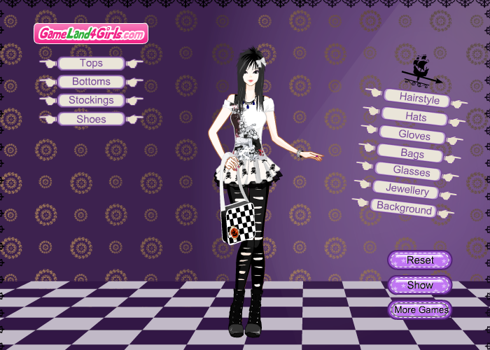 Emo Inspired Style Dress Up