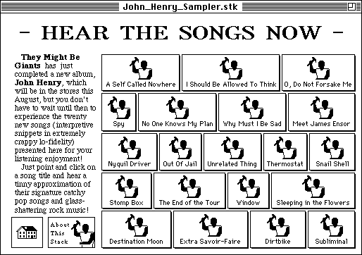 John Henry Hypercard Stack Emulator.